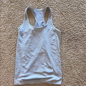 SMALL gray tank!